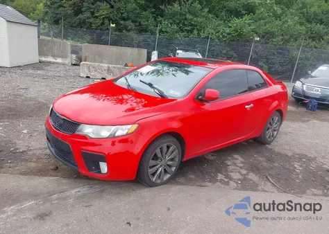 2013 Kia Forte Koup Sx из США, поврежденный, VIN KNAFW6A39D5661505